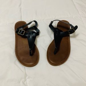 Black sandals